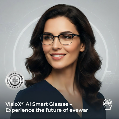 VisioX® Pro- AI Powered Smart Glasses