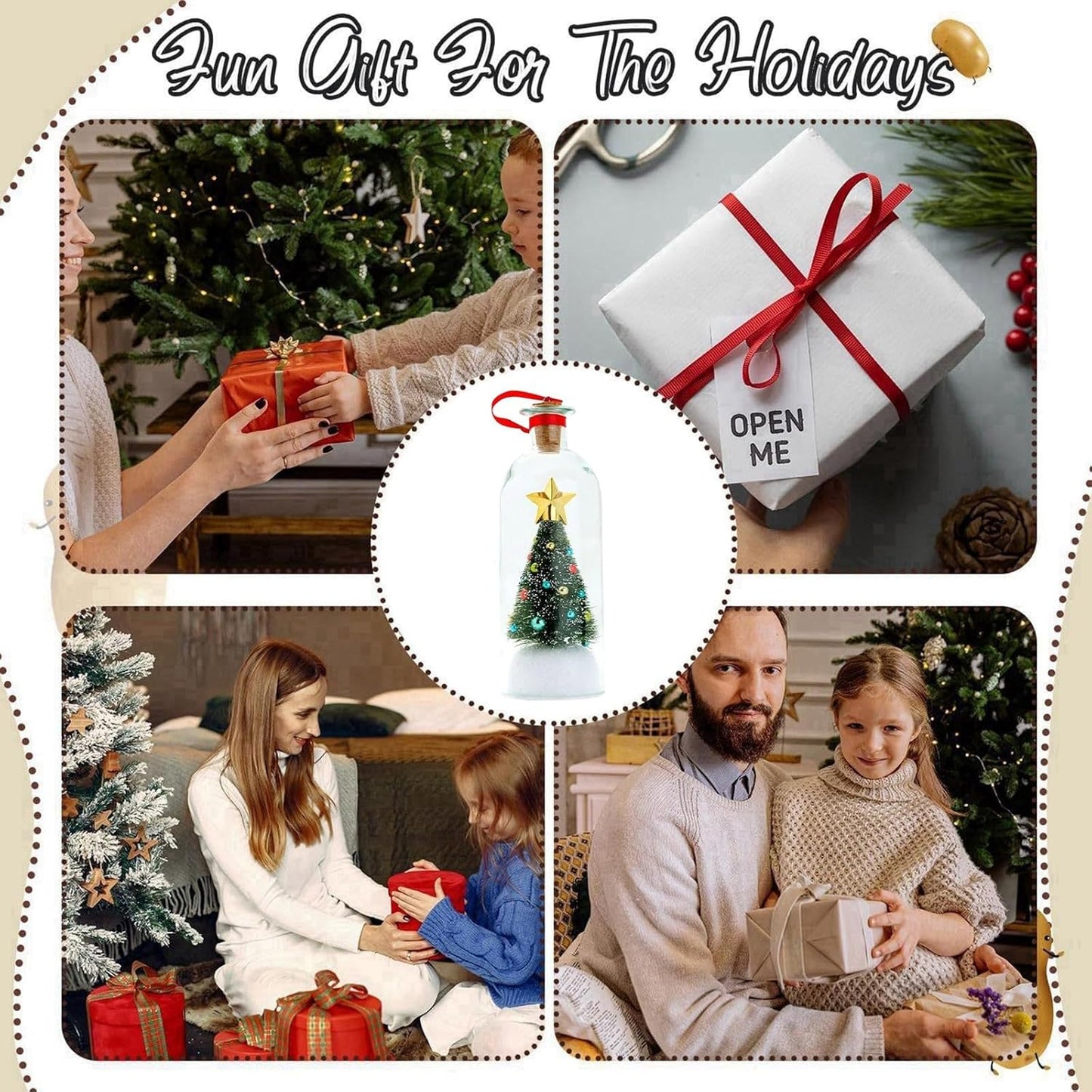 🔥 Christmas Tree Message In A Bottle