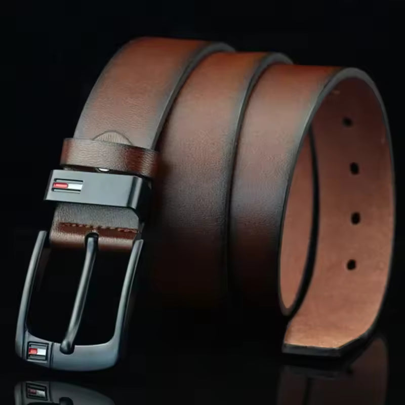 Eclipse Gradient Leather Belt